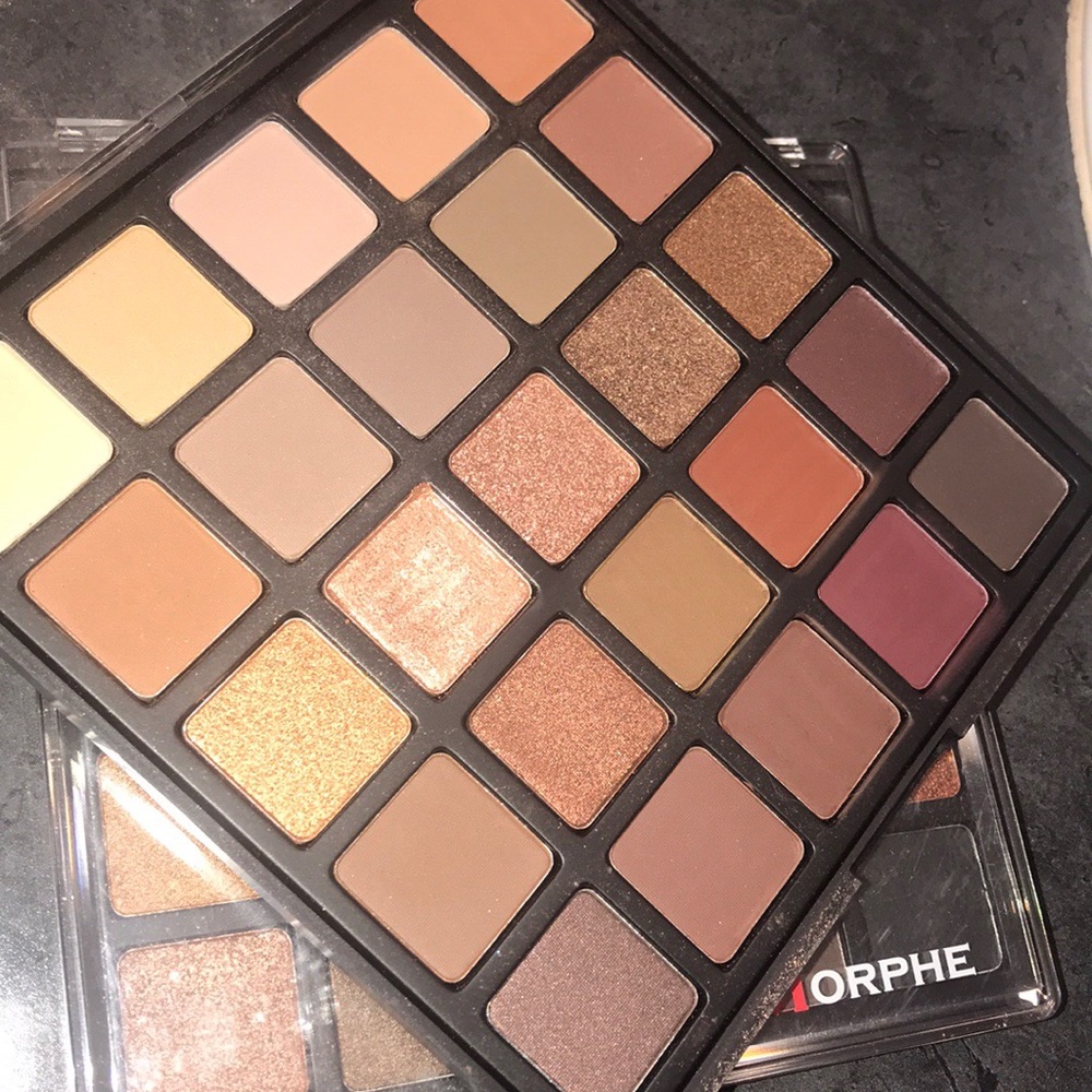 Morphe eyeshadow palettes